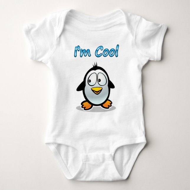 Kall pingvin t-shirt (Framsida)