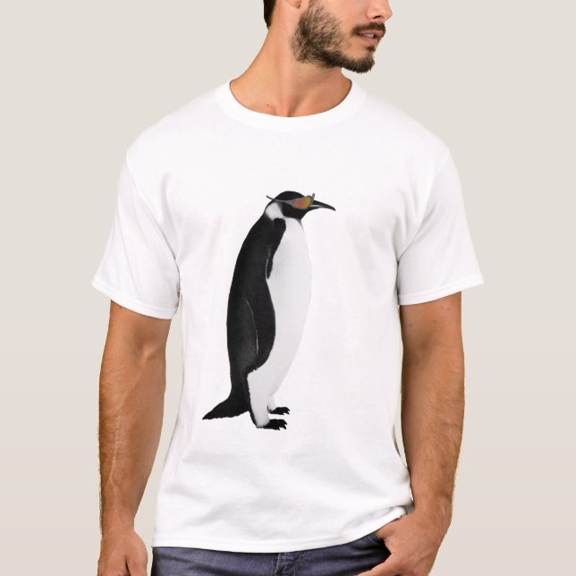 Kall pingvinbära skuggar tee (Framsida)