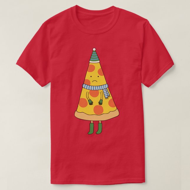Kall Pizza T Shirt (Design framsida)