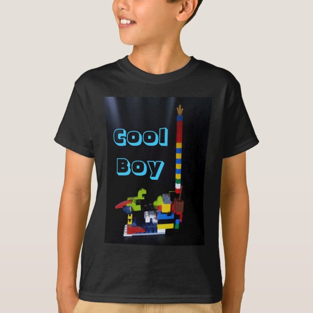 Kall pojke tee shirt (Framsida)