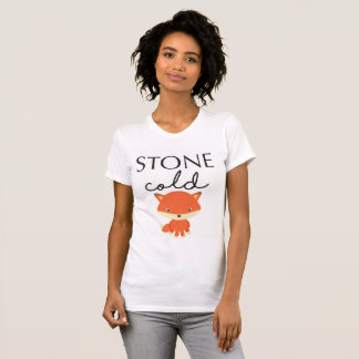 Kall räv för sten t-shirt