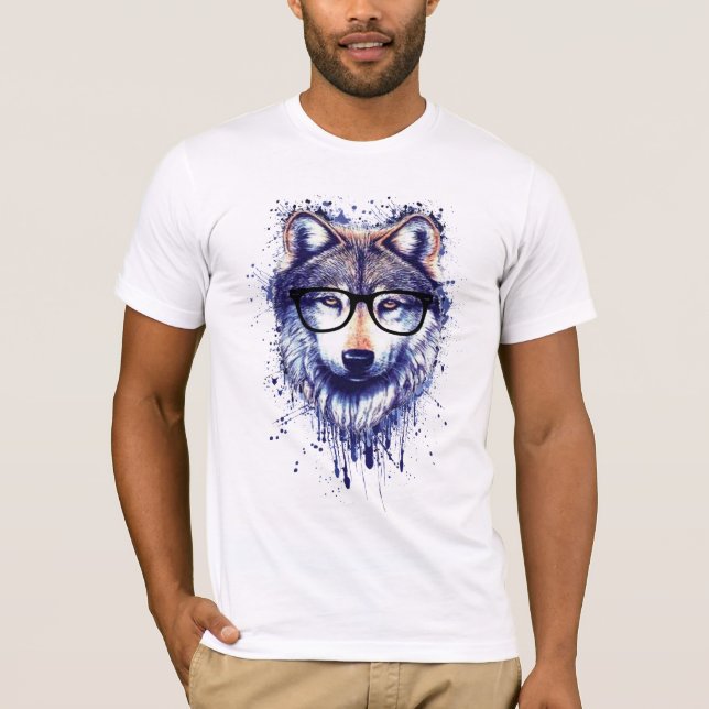 Kall räv tee shirt (Framsida)