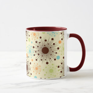 Kall Retro design för 50-talkaffemugg Mugg