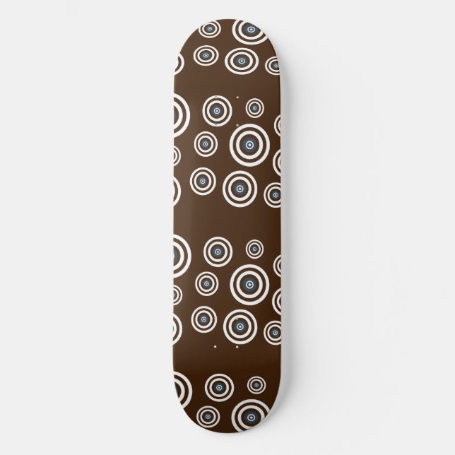 Kall retro old schoolskateboard skateboard bräda 20,5 cm (Framsida)