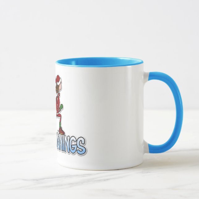 kall rinnande mugg (för kvinnan) (Höger)