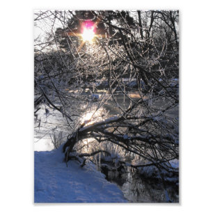 Kall River Fototryck