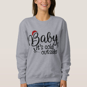 kall rolig julsanta bebis dess kalla yttersida t shirt