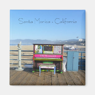 Kall Santa Monica magnet! Magnet