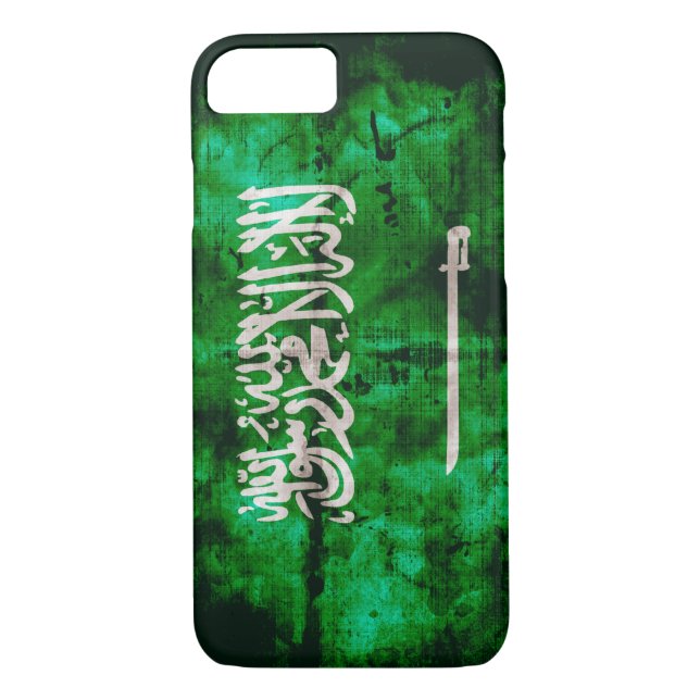 Kall saudierflagga Case-Mate iPhone skal (Baksida)