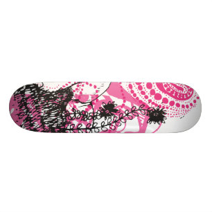 Kall skateboard med grafisk design bräda 20 cm