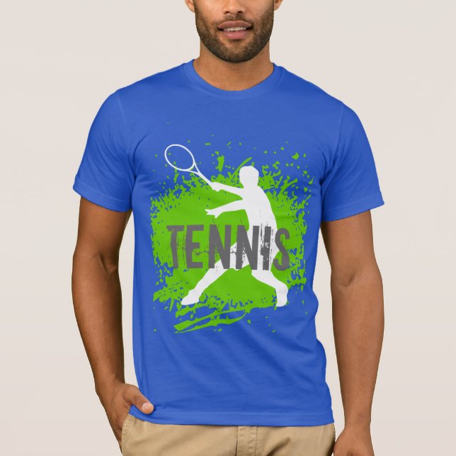 Kall skjorta för tennis t för pojkar t-shirt (Framsida)
