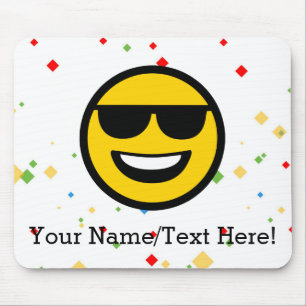 Kall solglasögon Emoji Musmatta