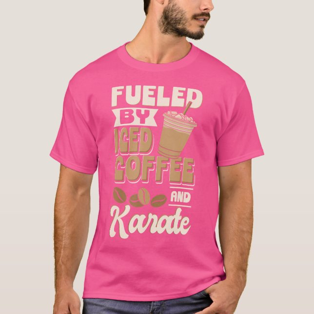 Kall som blandats med kaffe och karat t shirt (Framsida)
