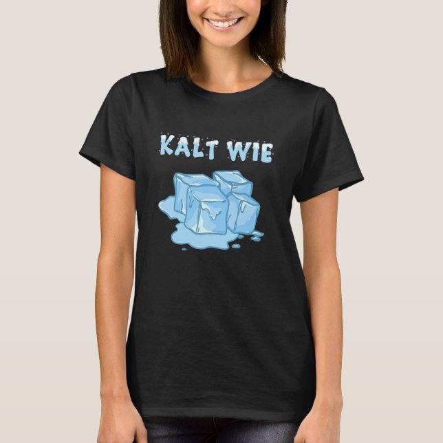 Kall som Ice U2013 Coola Ice Cube Coola Snö Motif T Shirt (Framsida)