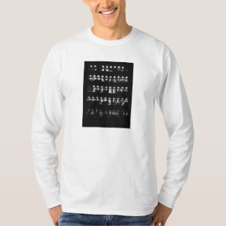 Kall stads- bästa tryckmanar långärmad tee