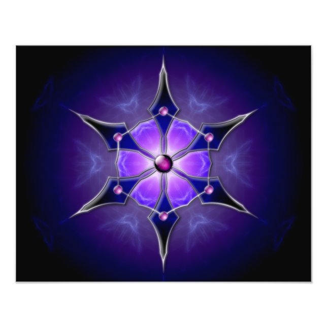 Kall Starlight Photo Print Fototryck (Framsidan)