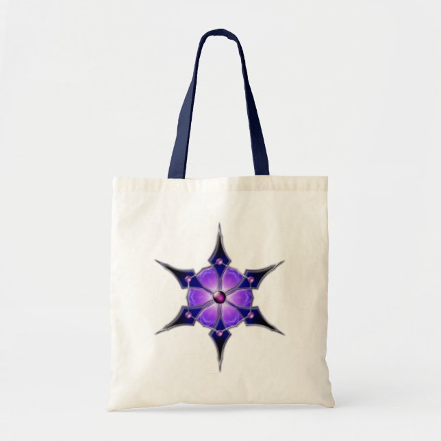 Kall Starlight Tote Bag Tygkasse (Framsidan)