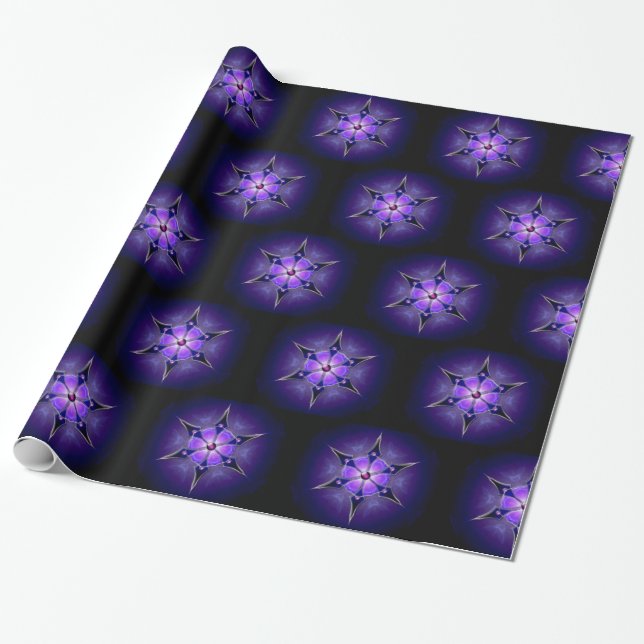 Kall Starlight Wrapping Papprare Presentpapper (Utrullad)