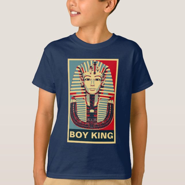 Kall stil för affisch för hopp för Tutankhamen Tee Shirt (Framsida)