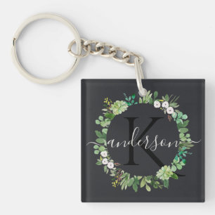 KALL SUCKULENT MONOGRAM FÖR KRANLÖVVERKVATTENFÄ