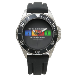 Kall tennis är det en livsföring (manlign) armbandsur