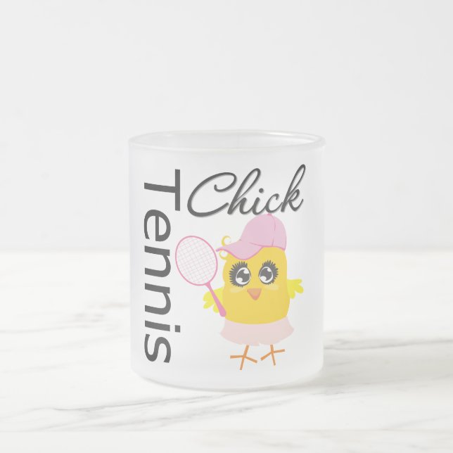 Kall tennischick frostad glasmugg (Center)