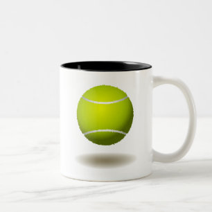 Kall tennisEmblem 2 Två-Tonad Mugg