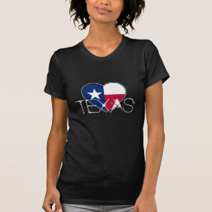 Kall Texas utslagsplatsskjorta för flickor med T Shirt