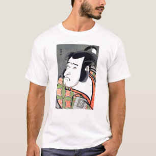 Kall traditionell orientalisk japansk t-shirt