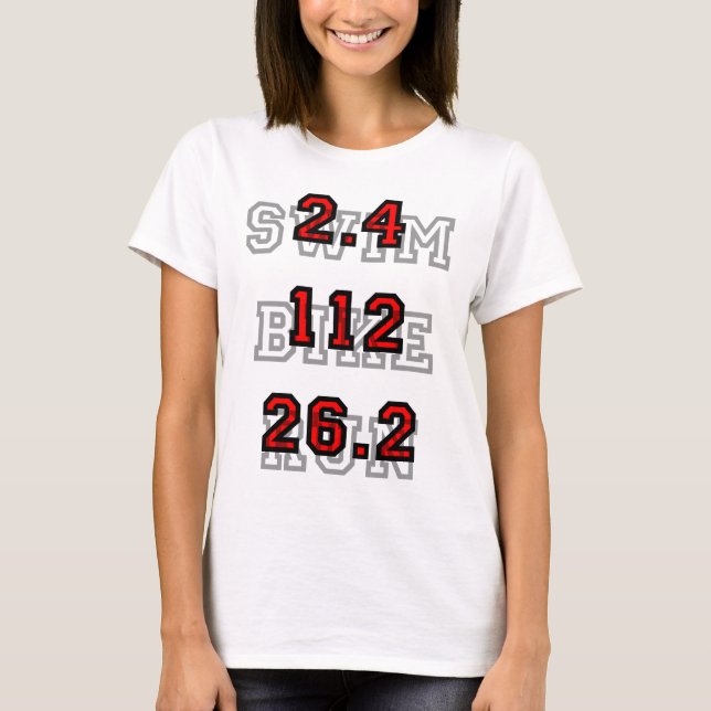 Kall triathlon tee shirt (Framsida)