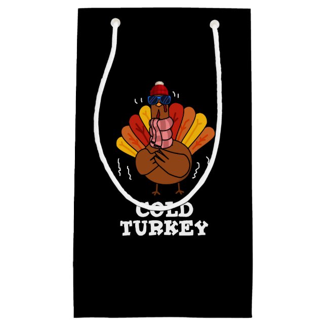 Kall Turkiet Funny Animal Pun Mörk BG (Framsidan)