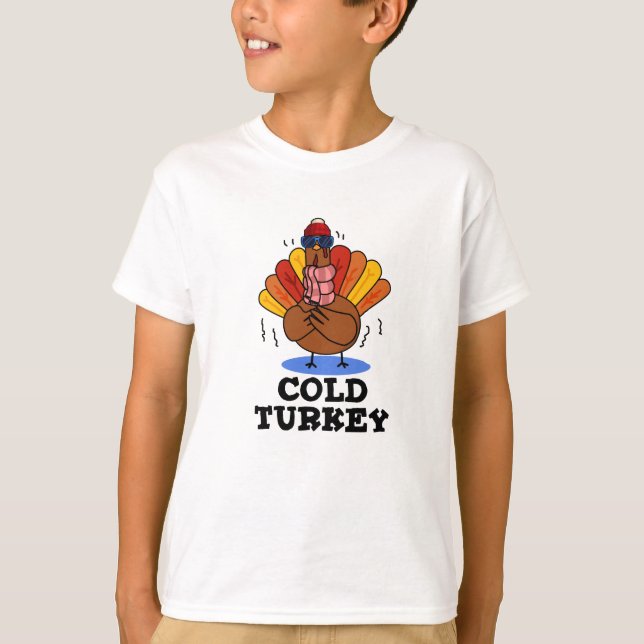 Kall Turkiet Funny Animal Pun T Shirt (Framsida)