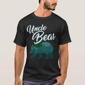 Kall Uncle Uthärda T Skjorta med bergplatsbjörnen Shirt