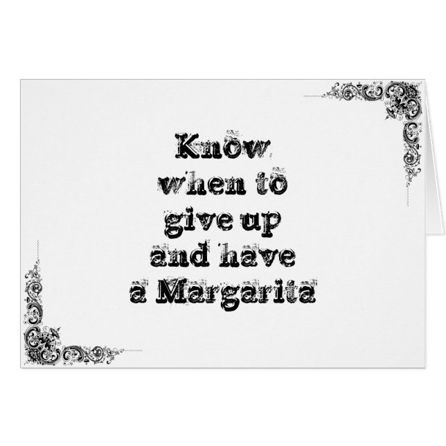 Kall underbar enkel vishetfilosofi tao dömer hälsningskort (Framsidan Horizontal)