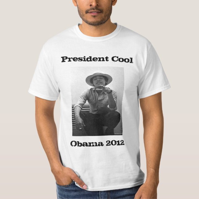 Kall/ung president Obama för president Tee (Framsida)
