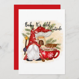 kall utanför gnome-Helgdag lägger till stämning