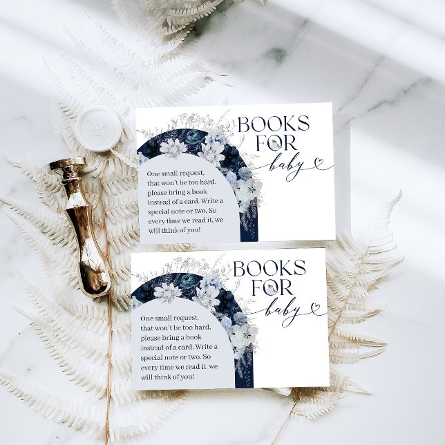 Kall utanför Hjorten Baby Shower Blommigt    Bokar Tilläggskort (Skapare uppladdad)