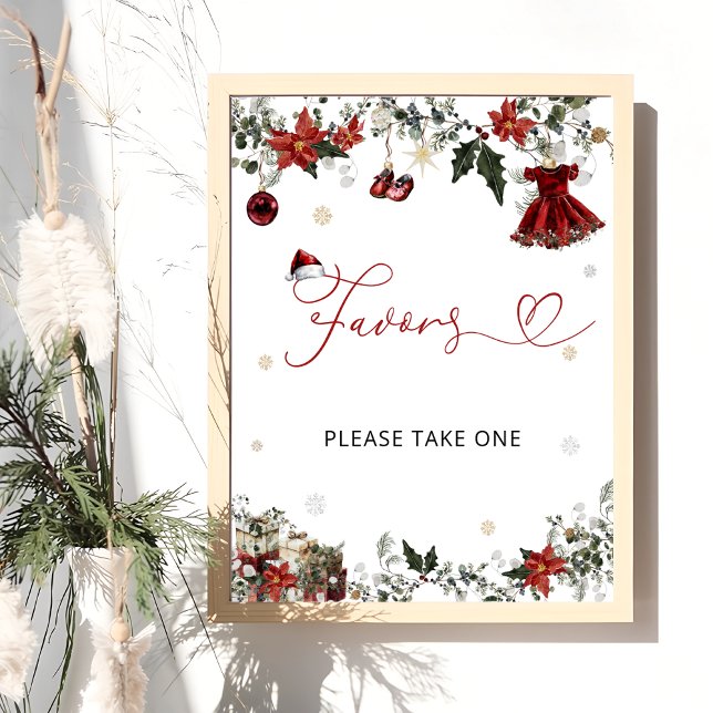 Kall utanför julflickans favoriter för babykläder poster (Skapare uppladdad)