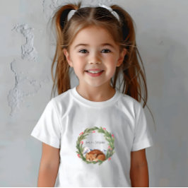 Kall utanför Skogsfox Vinterbabyskor T Shirt