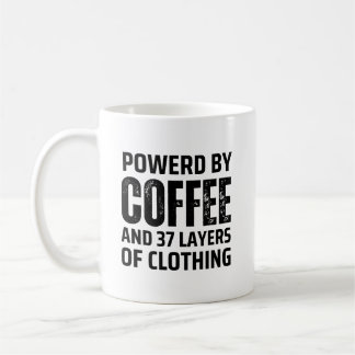 Kall Väder Vibes Mugg, Kaffe och väder Kaffemugg