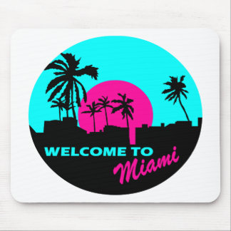 Kall välkomnande till den Miami designen Musmatta