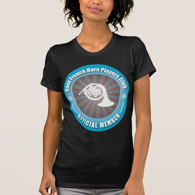 Kall valthornspelareklubb tee (Framsida)