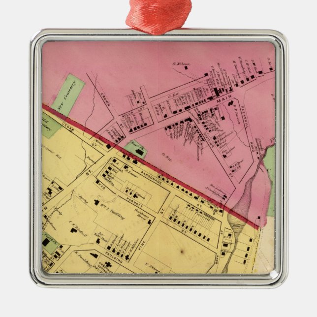 Kall vår Nelsonville Julgransprydnad Metall (Framsidan)