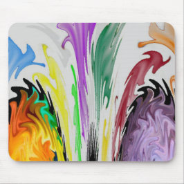 kall vattenfärgabstrakt musmatta