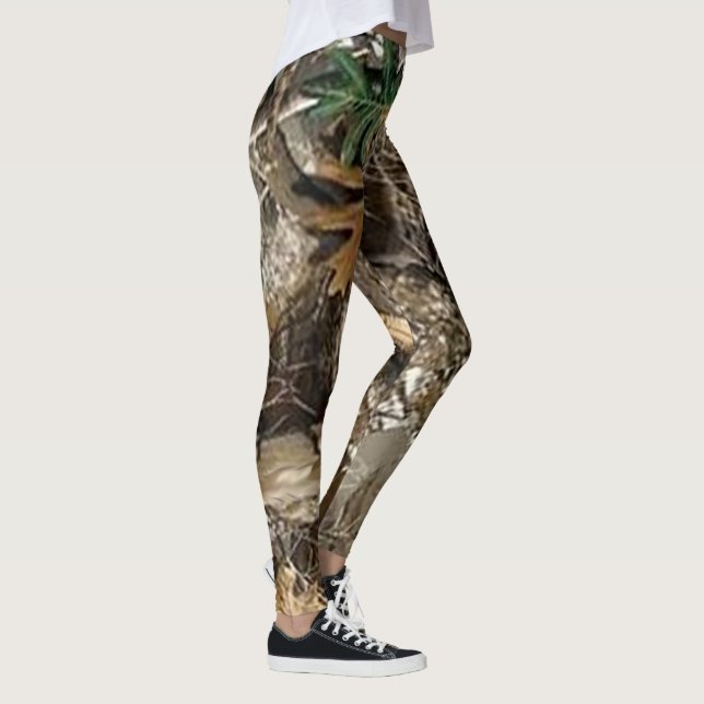 kall verklig camocamoflageyoga leggings (Höger)