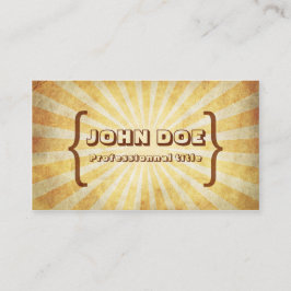 Kall vintage visitkort