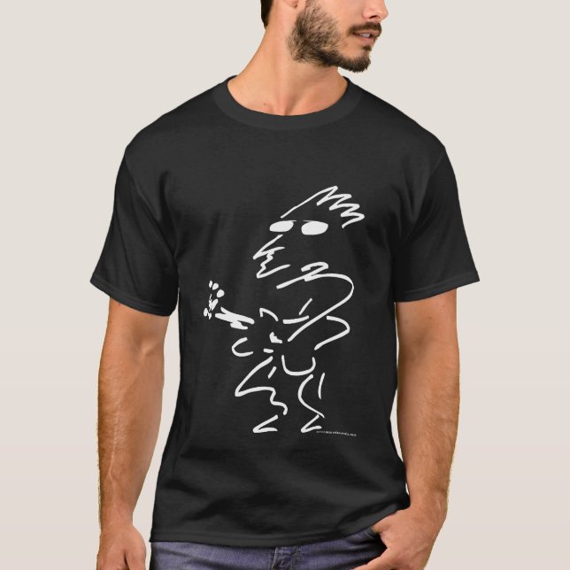 Kall vippaT-tröja Tee Shirt (Framsida)