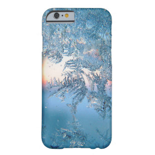 Kall Winter Frosted Glass Ice Crystals Barely There iPhone 6 Skal