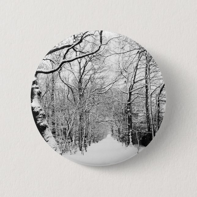 Kall Winter Woodland Knapp (Framsida)
