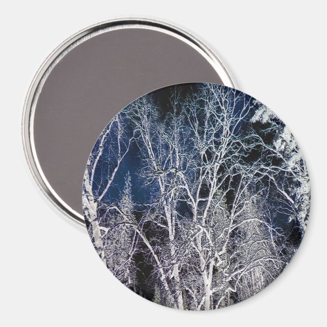 Kall Wintry night... Magnet (Front/Back)
